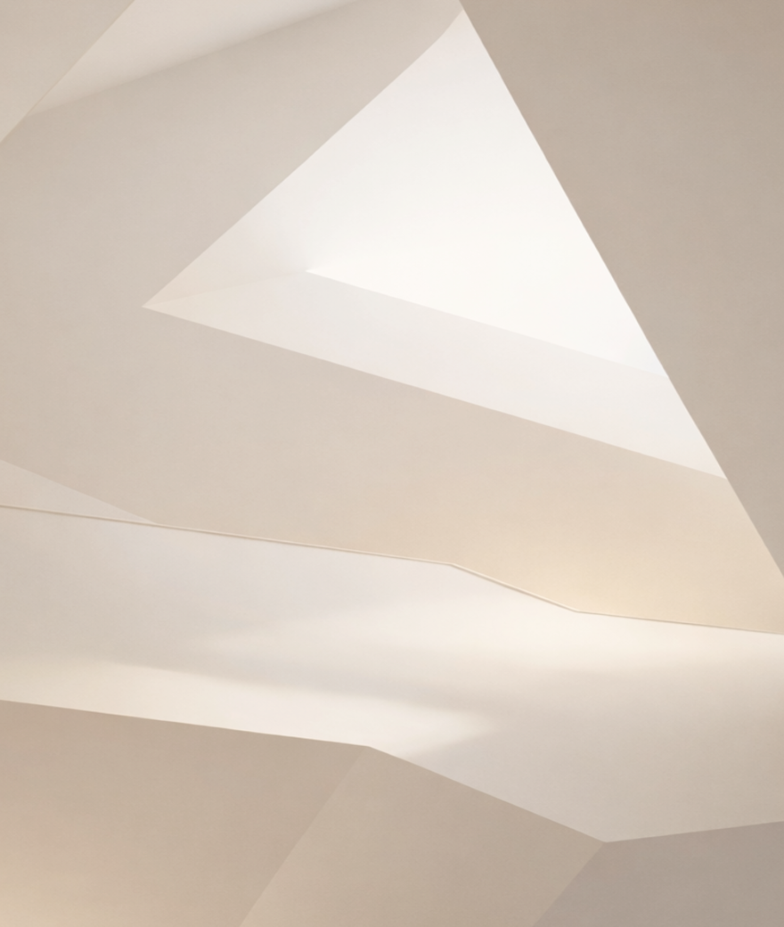 Geometric triangular pattern